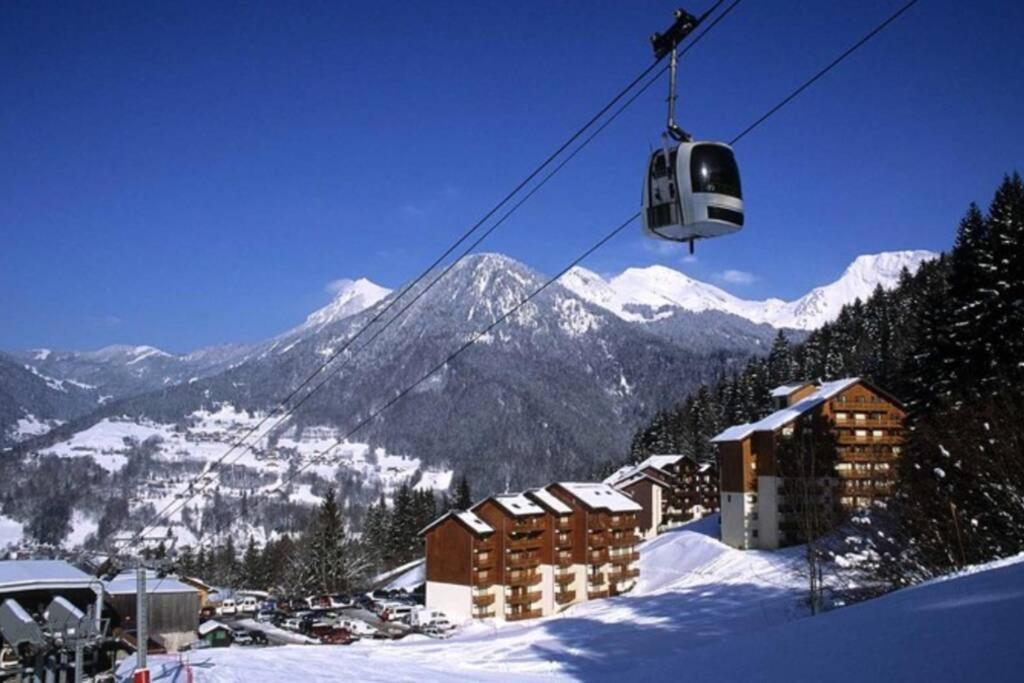 Le Pied Des Pistes A13, Joli Studio Tout Confort 4 Pers, Vue Vallee Imprenable, Draps Non Compris Saint-Jean-dʼAulps Exterior foto