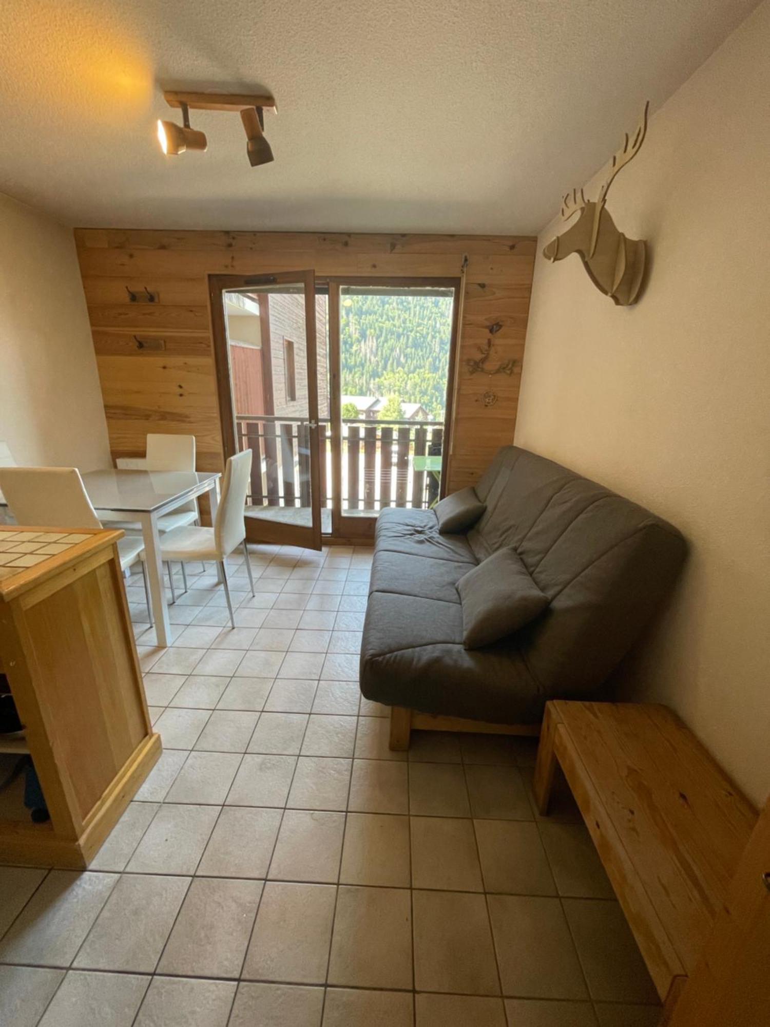 Le Pied Des Pistes A13, Joli Studio Tout Confort 4 Pers, Vue Vallee Imprenable, Draps Non Compris Saint-Jean-dʼAulps Exterior foto